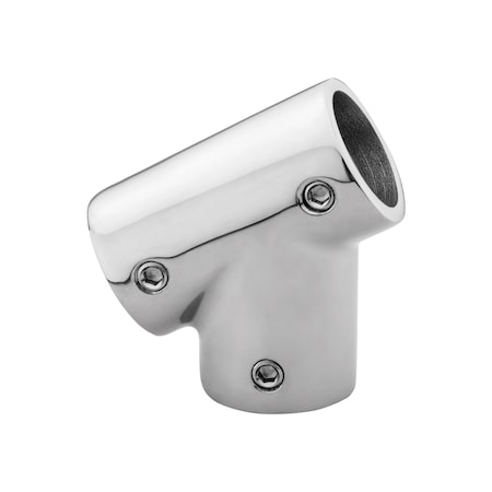 Whitecap Stainless Steel 60 Degree Tee Rail Fitting 6144C